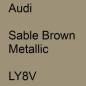 Preview: Audi, Sable Brown Metallic, LY8V.